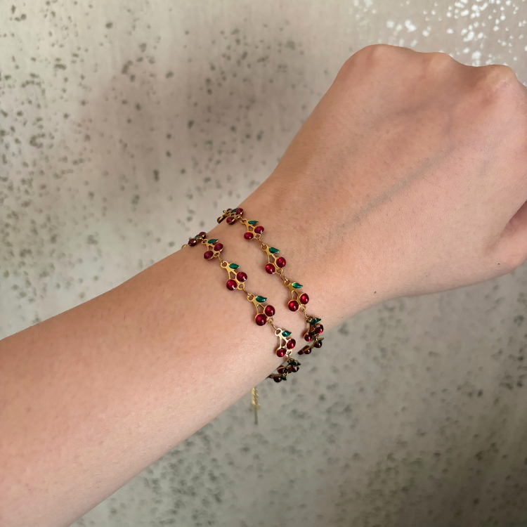 CHERRY CHARM BRACELET