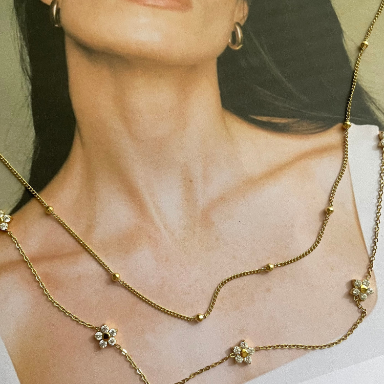FLORA LAYERED NECKLACE