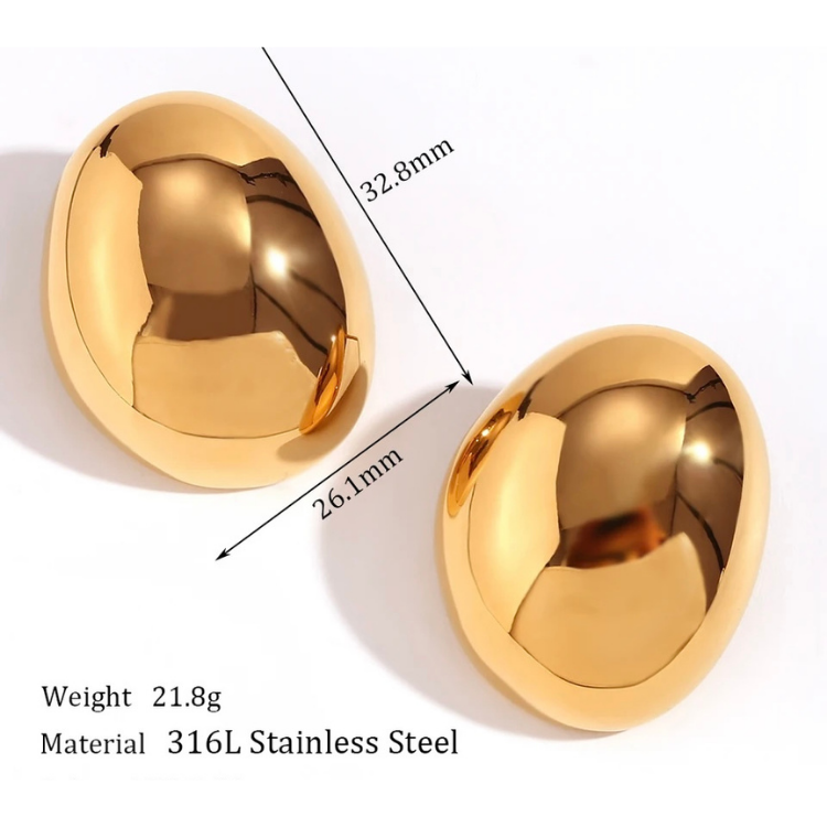 OVAL STUDS