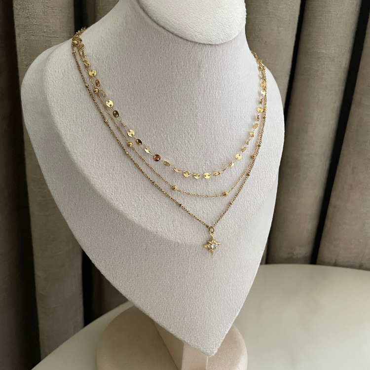 NORTHSTAR LAYERED NECKLACE