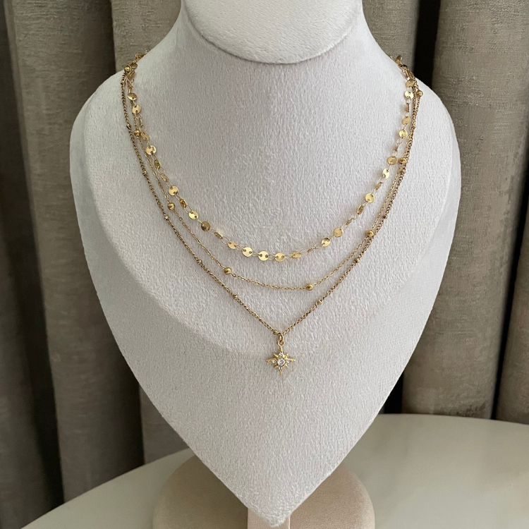 NORTHSTAR LAYERED NECKLACE