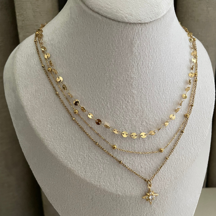 NORTHSTAR LAYERED NECKLACE
