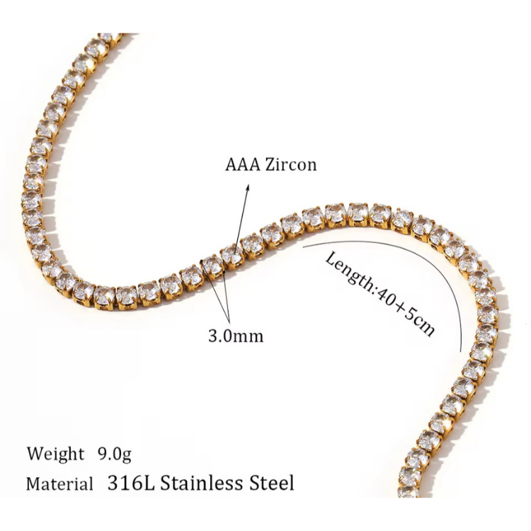 TENNIS NECKLACE